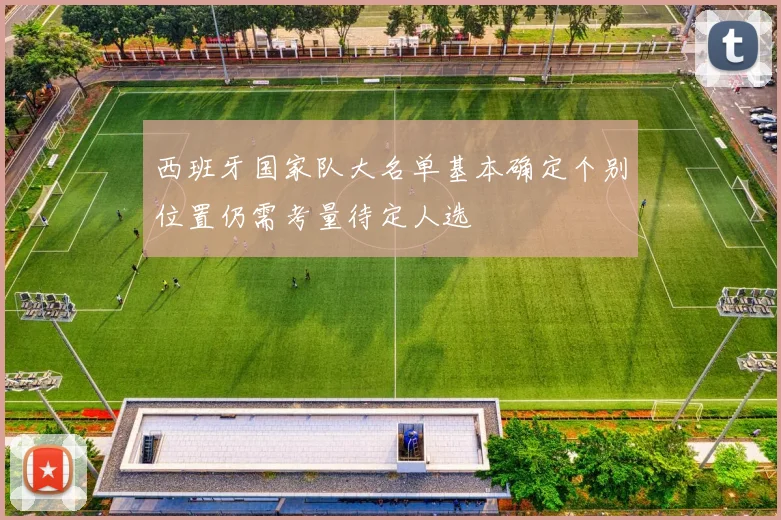 西班牙国家队大名单基本确定个别位置仍需考量待定人选