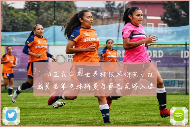 FIFA正式公布世界杯技术研究小组成员名单克林斯曼与萨巴莱塔入选